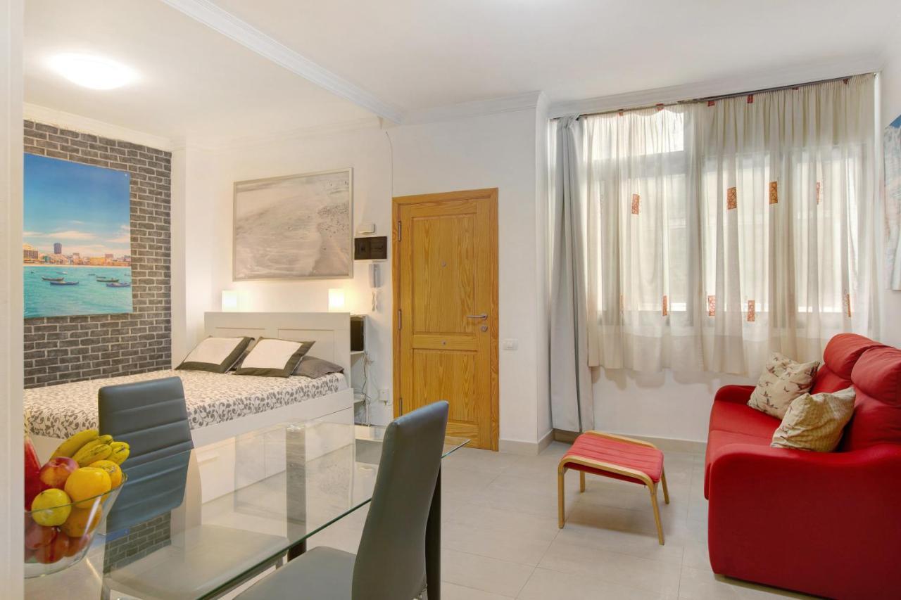 Beach Studio Apartment Canteras Лас-Пальмас-де-Гран-Канария Экстерьер фото